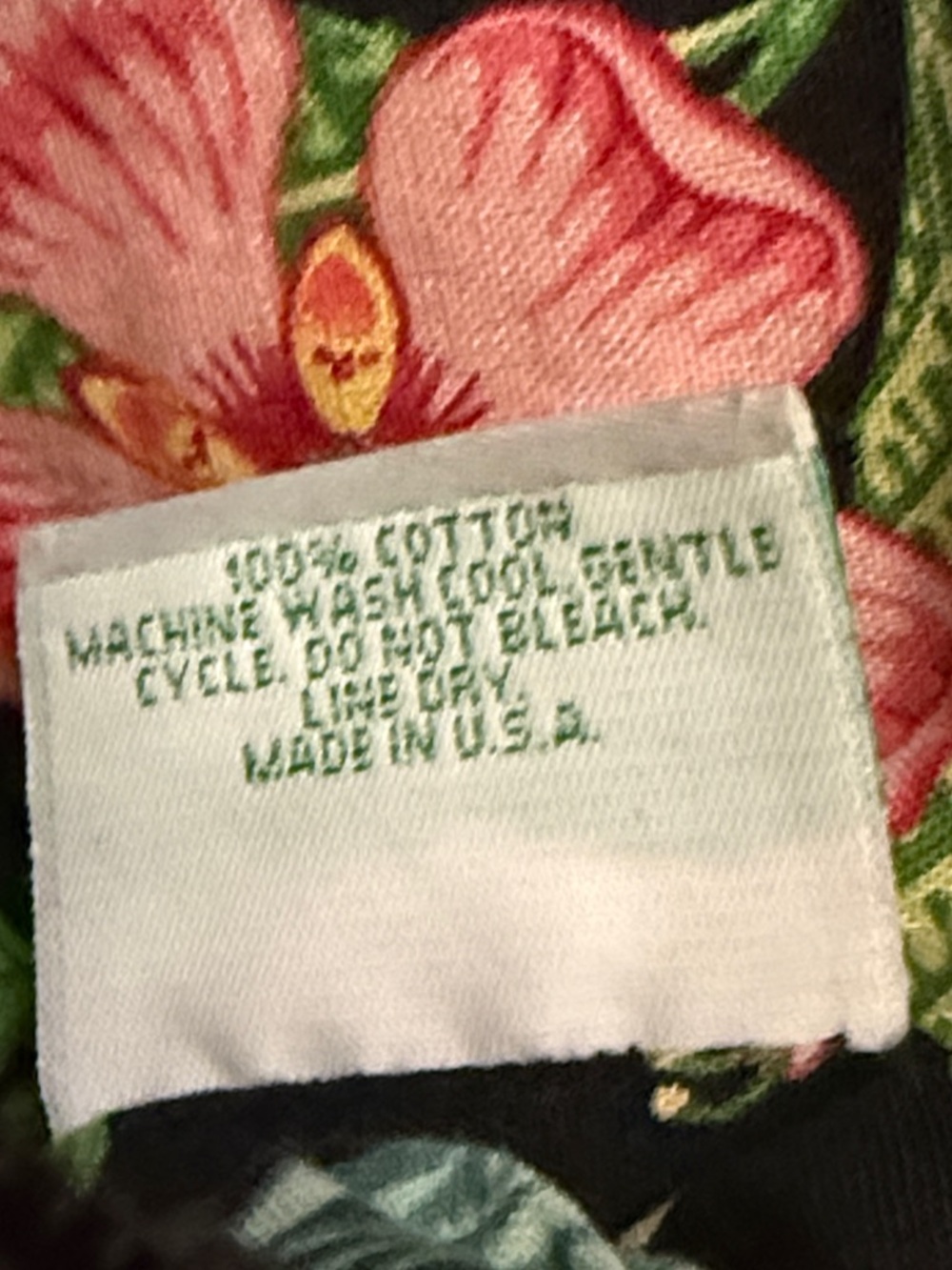 Vera Bradley Botanica Bag & Wallet Set Black Green Floral Quilted USA Retired - Picture 4 of 16
